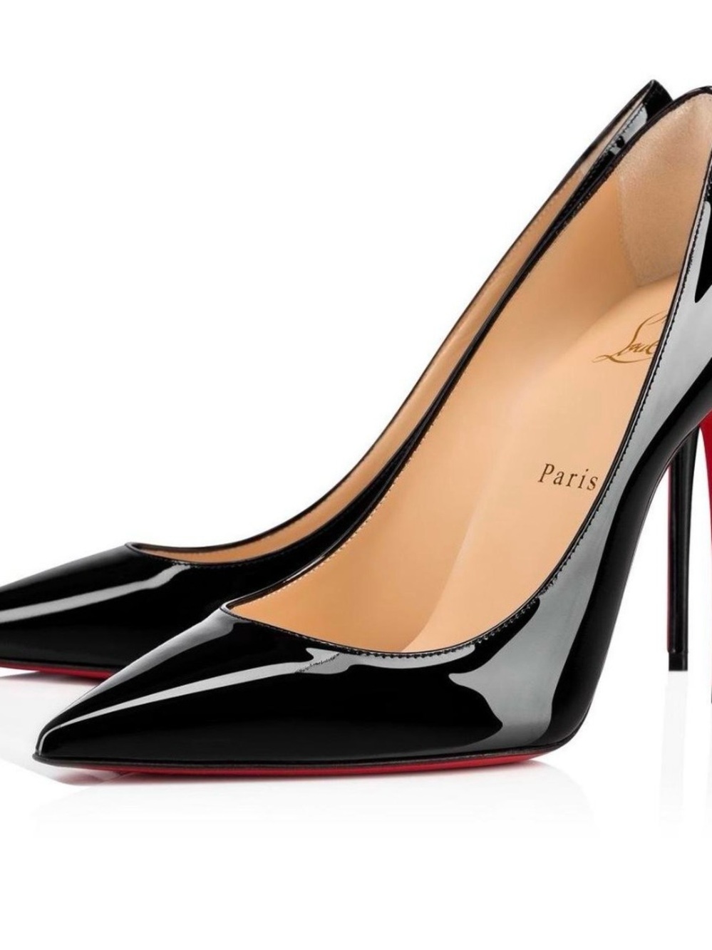 Classic Black Patent Pointed-Toe Stiletto Pumps
